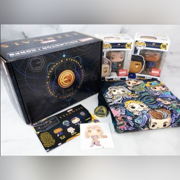 Funko Other - Funko Pop Marvel's Eternal Collectors Box - Factory Sealed